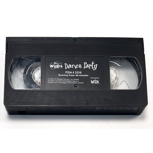 Lot 4 The Wiggles VHS Tapes Wiggly Safari Yummy Yummy Wiggle Time TESTED Work - Picture 13 of 13